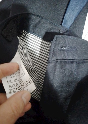 Koyu Mavi Klasik Çocuk Takım Elbise - Görsel 8