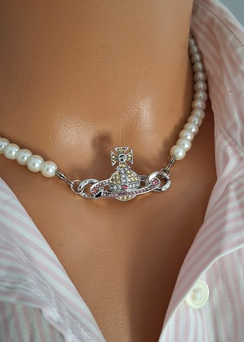 Vivienne Westwood İncil'i satürn kolye - Görsel 3