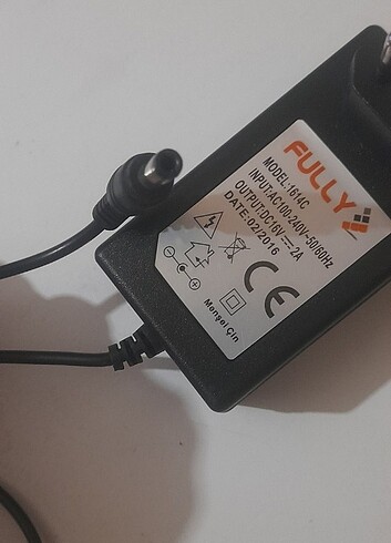 16v 2a adaptör, universal girişli