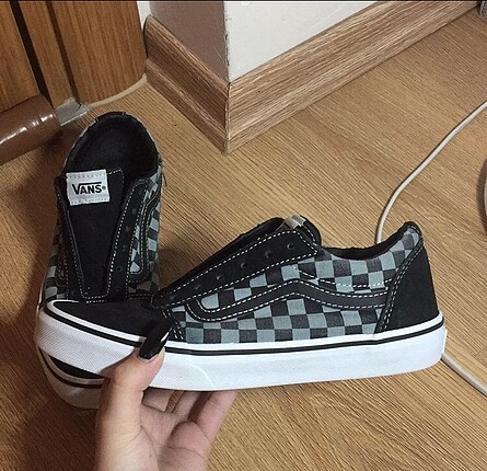 Damalı vans ayakkabı