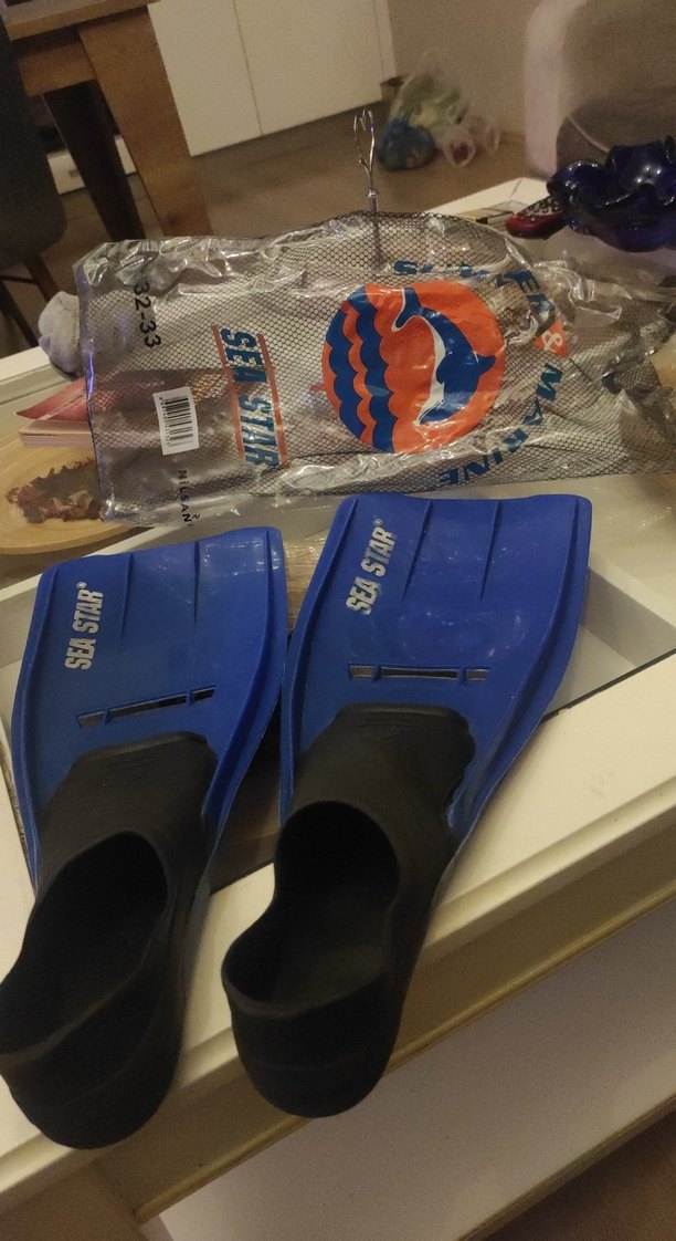 Mavi Erkek Su Ayakkabısı Velcro - Görsel 4