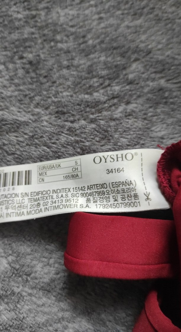 Kırmızı Drapeli İnce Askılı Kadın Mayo - Görsel 3