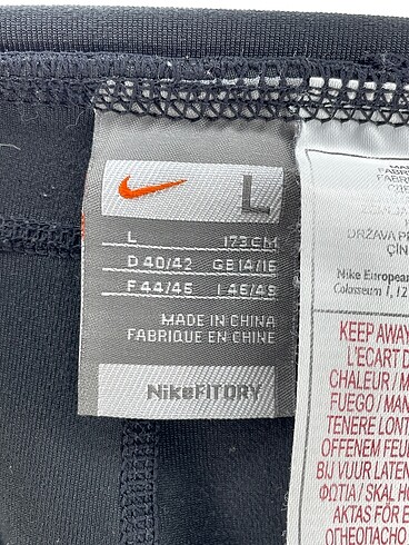 l Beden siyah Renk Nike Tayt / Spor taytı %70 İndirimli.