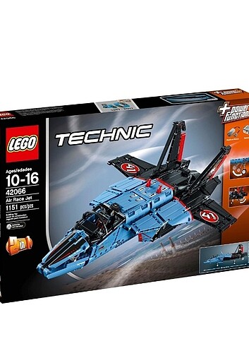 Lego Technic 42066 hava yarış jeti, lego uçak, lego ucak