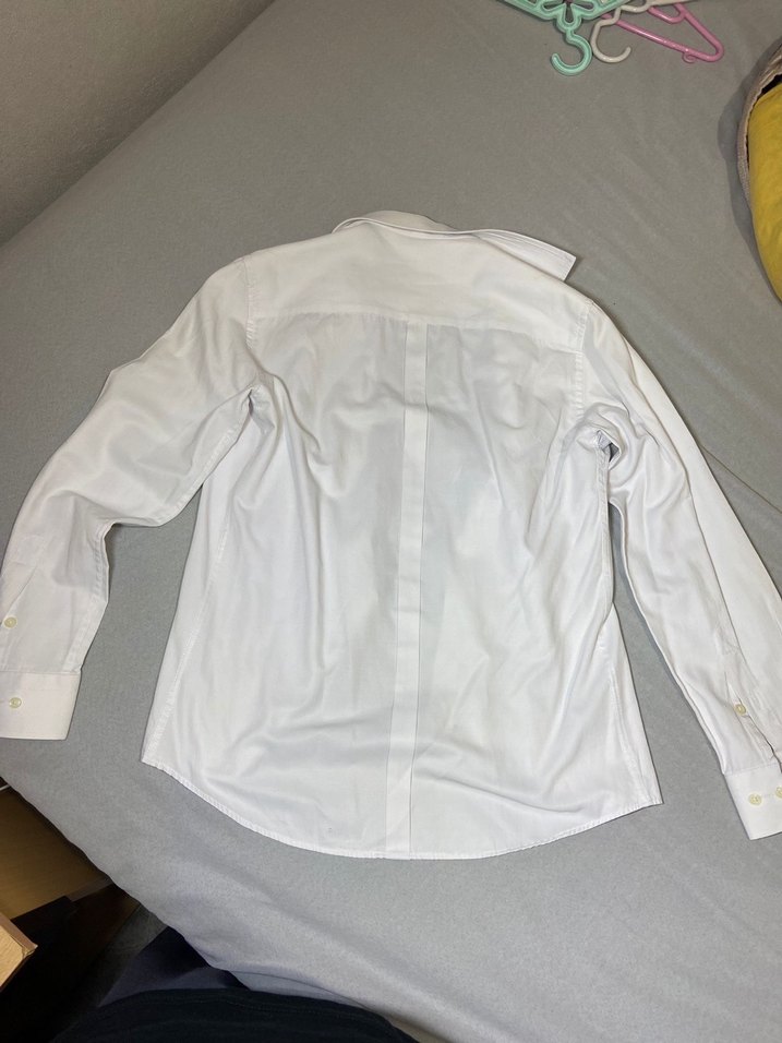 Beyaz Keten Regular Fit Erkek Gömlek - Görsel 2