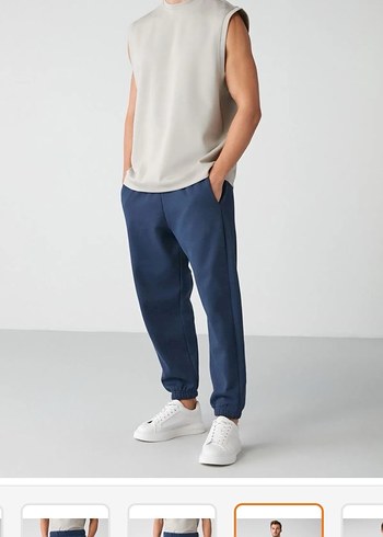 Lacivert eşofman altı - Görsel 3