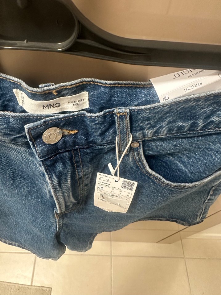 Kadın Koyu Mavi Kot Şort Mini - Görsel 2