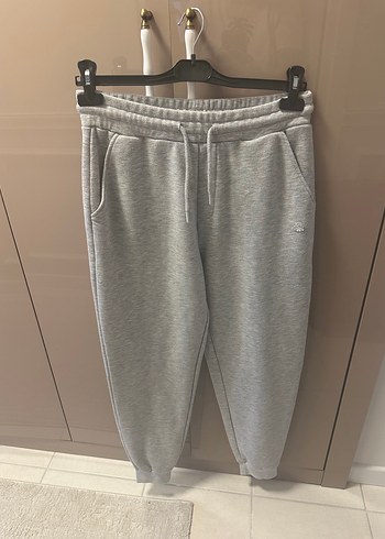 Gri Kadın Rahat Kesim Eşofman Altı - Görsel 3