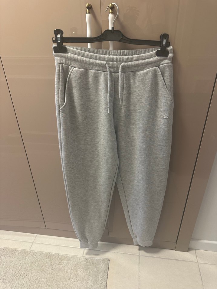 Gri Kadın Rahat Kesim Eşofman Altı - Görsel 2