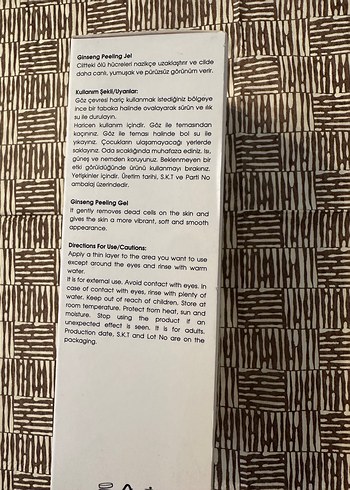 Skinmaster Ginseng Peeling Serum 100 ml - Görsel 2