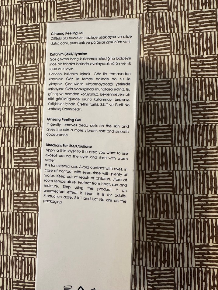 Skinmaster Ginseng Peeling Serum 100 ml - Görsel 2