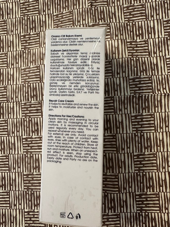 Skinmaster Onarıcı Bakım Kremi 50ml - Görsel 4