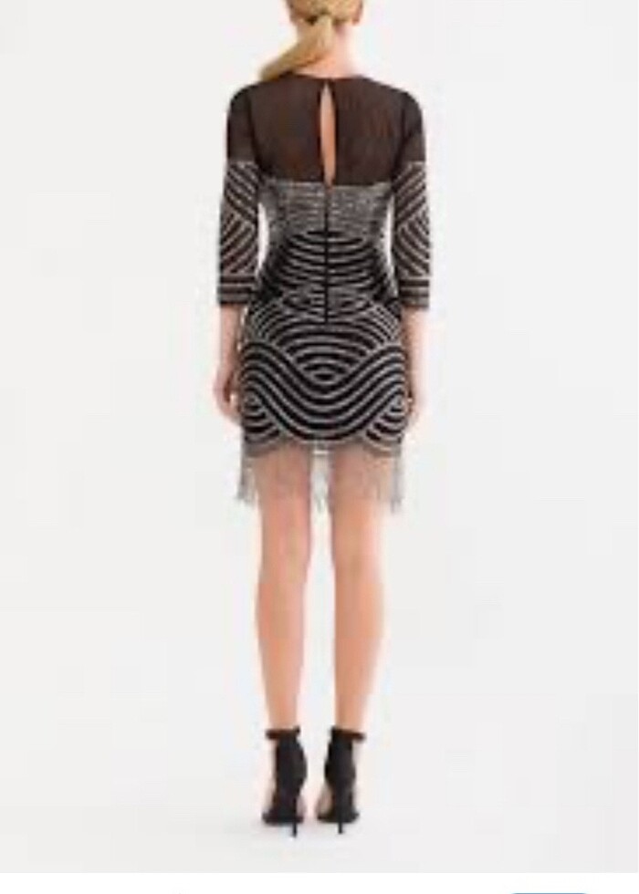 Sırf boncuk işleme adil ışık abiye - Görsel 4