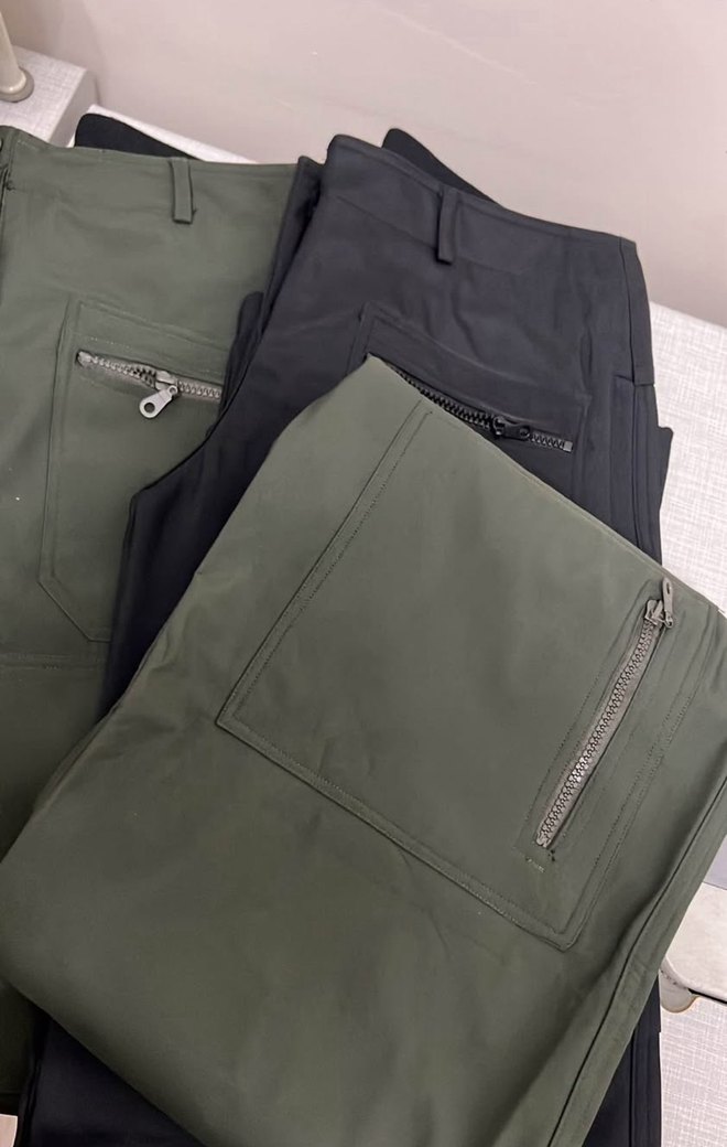 Erkek&Bayan Siyah Kayak Pantolonu Fermuarlı - Görsel 4