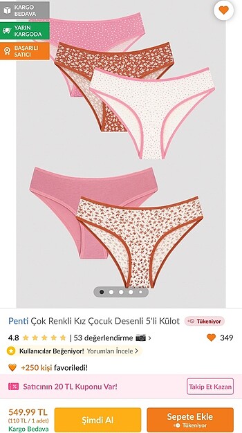 Penti 5?li  Slip - Görsel 6