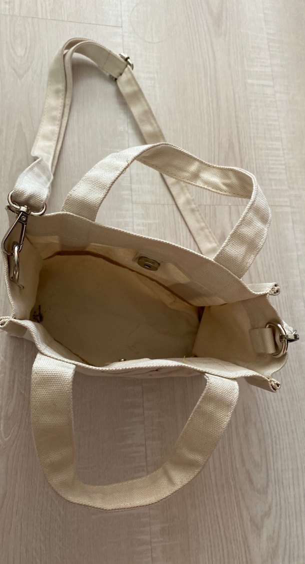 Bej Minimalist Kadın Çanta - Görsel 3