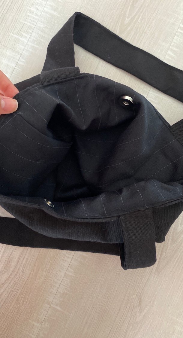 Siyah Minimalist Kadın Çanta - Görsel 3