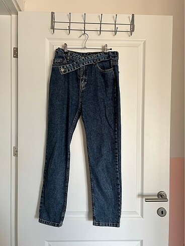 Yüksek bel mom jeans