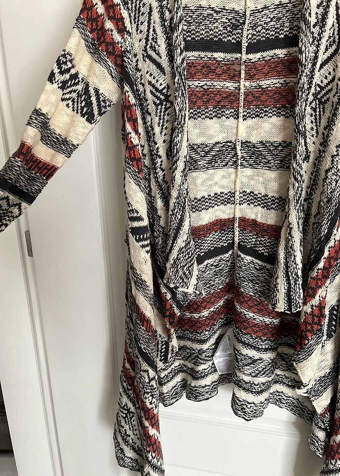 Yanları uzun hırka - Görsel 2