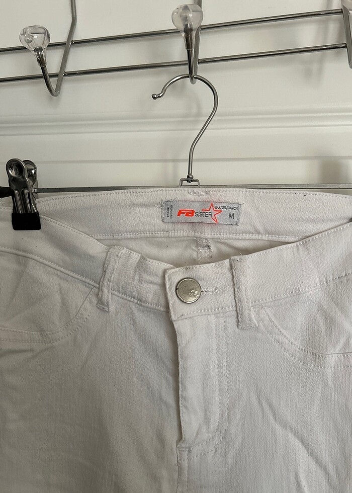 Beyaz skinny jeans - Görsel 2