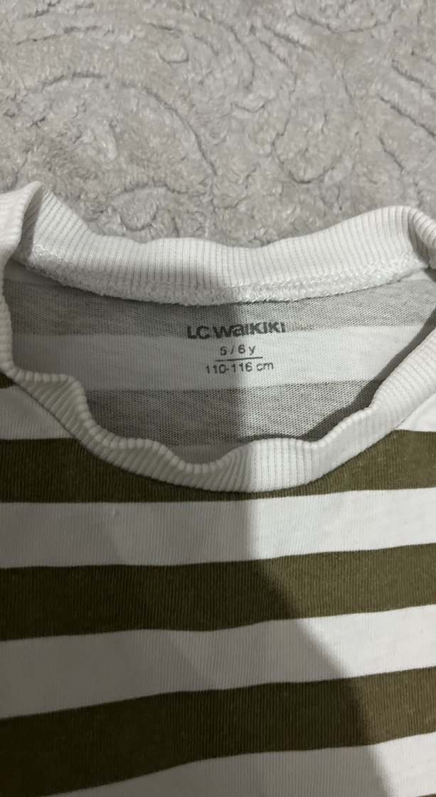 Erkek Çocuk 2'li Sweatshirt Siyah ve Çizgili - Görsel 3