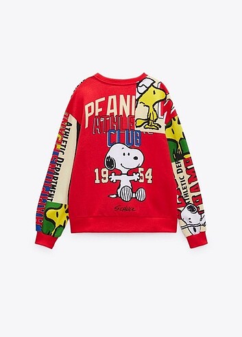 s Beden çeşitli Renk Zara Snoopy peanuts sweatshirt 