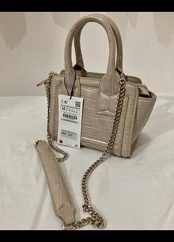Zara zincirli mini çanta 