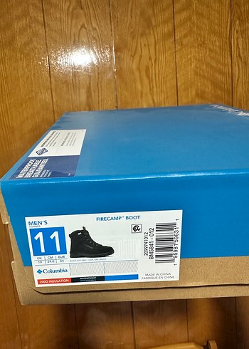 Columbia Fire camp SIFIR Erkek Outdoor Siyah Bot 44 - Görsel 2