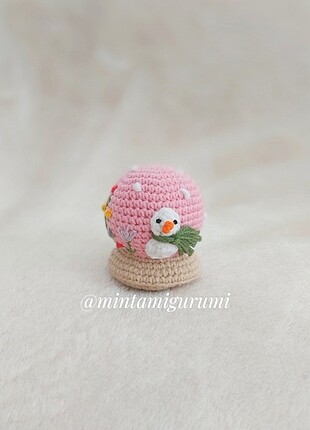 Amigurumi kar küresi 