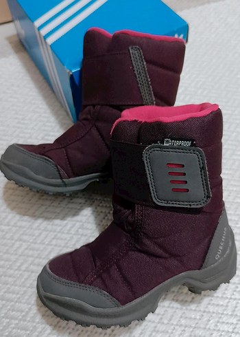 Kız Çocuk Mor Fermuarlı Polar Bot - Görsel 5