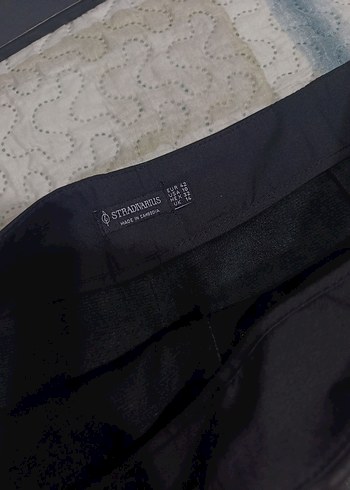 Siyah Deri Mini Şort Etek - Görsel 6