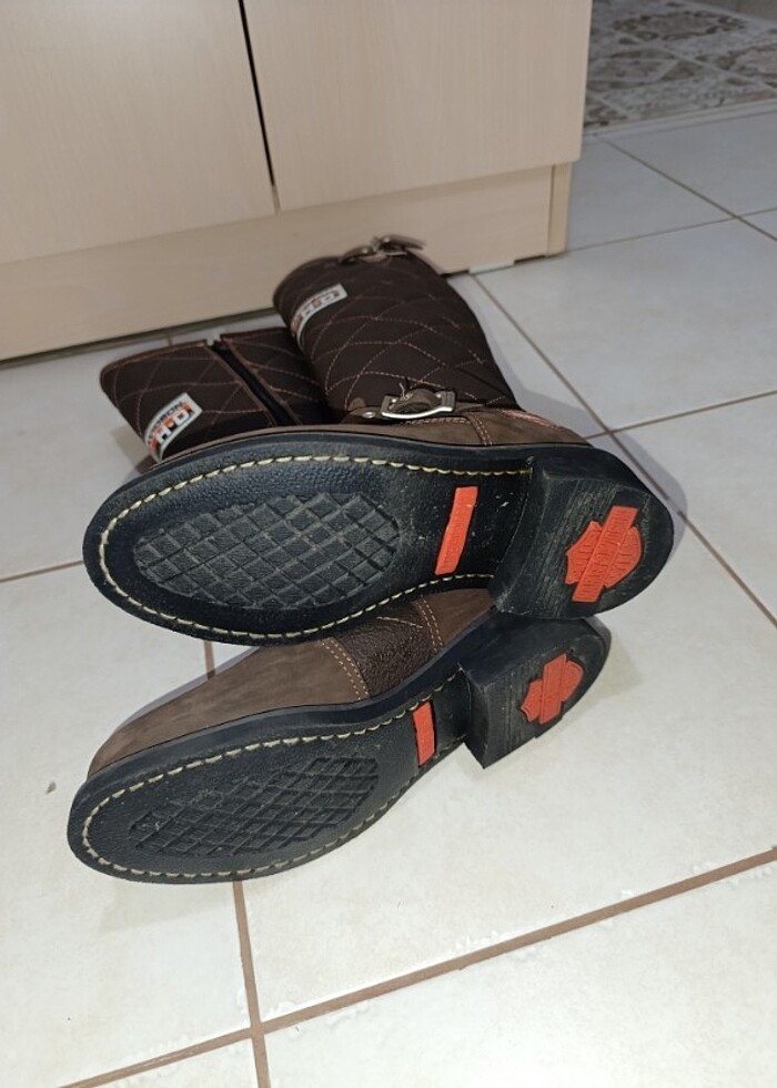 Orijinal Harley Davidson çizme - Görsel 4