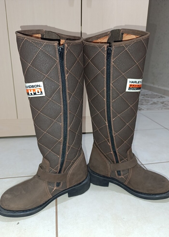 Orijinal Harley Davidson çizme - Görsel 3