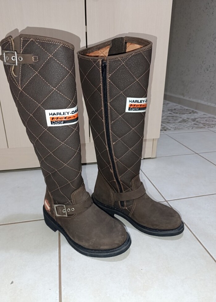 Orijinal Harley Davidson çizme - Görsel 2