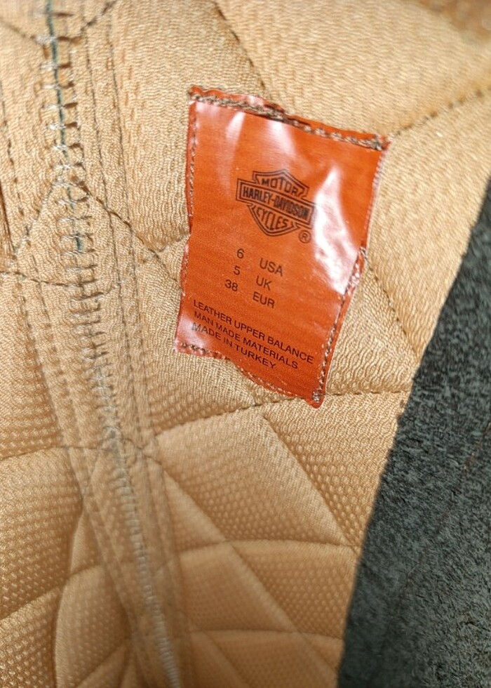 Orijinal Harley Davidson çizme - Görsel 5