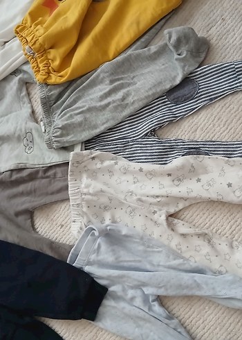 Gri Erkek Çocuk Rahat Kesim Pamuklu Pantolon - Görsel 3