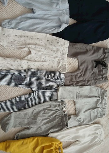 Gri Erkek Çocuk Rahat Kesim Pamuklu Pantolon - Görsel 2