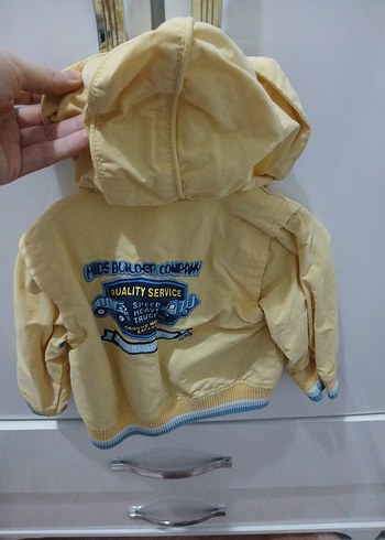 Sarı Nakışlı Erkek Çocuk Ceket - Görsel 2