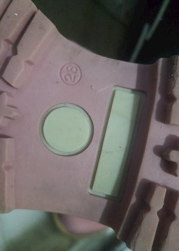 Kız Çocuk Pembe Lastik Bot - Görsel 3