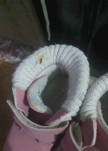 Kız Çocuk Pembe Lastik Bot - Görsel 2