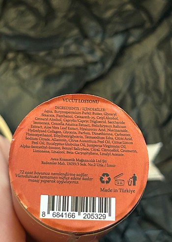 Beden Renk Souvenir de Smyrne Salty Beach Nemlendirici Vücut Losyonu