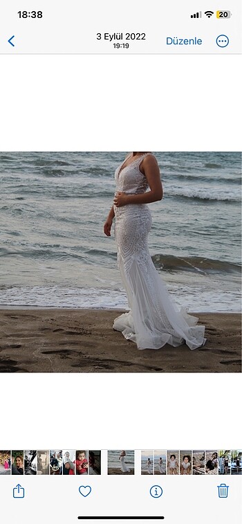 Dış çekim ,nikah elbisesi,gelinlik - Görsel 2