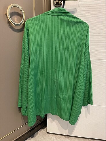 34 Beden yeşil Renk Yeşil kimono pantolon takım