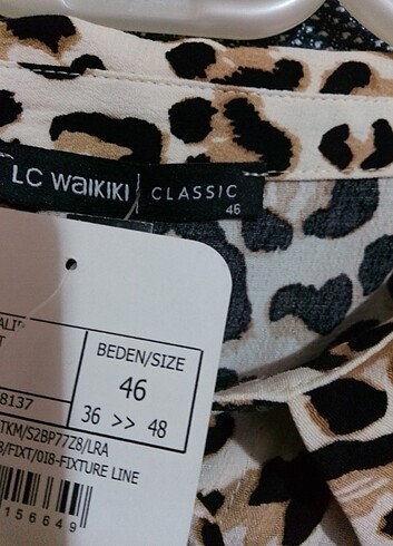 LC Waikiki Leopar desenli elbise