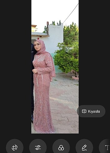 Gamze özkul Abiye elbise