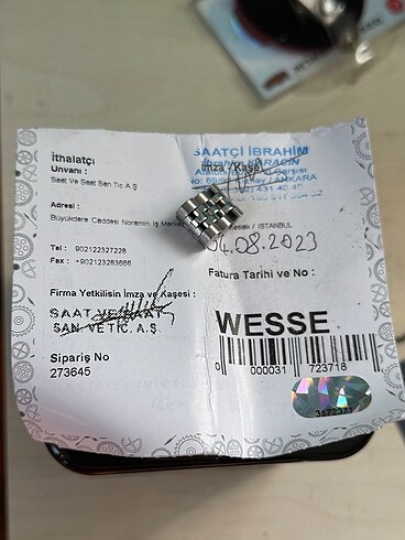 Diğer WESSE SAAT