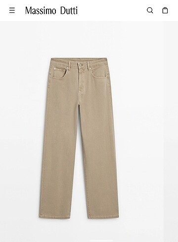 Massimo Dutti Massimo dutti rahat kesim pantolon