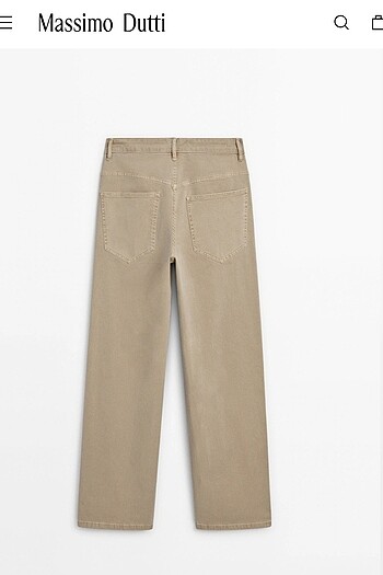 34 Beden Massimo dutti rahat kesim pantolon