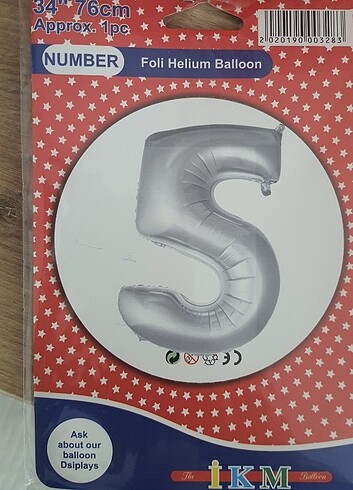 Helyum 5 yaş balon