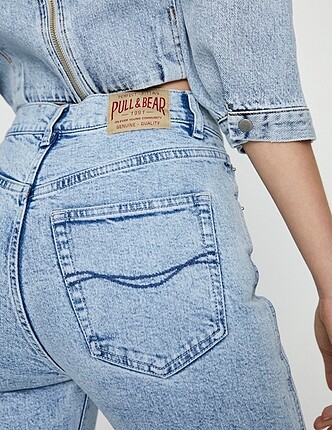 pull and bear mom jean